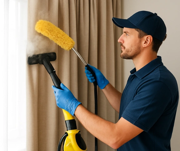 Trusted residential curtain cleaning technician Matty Curtain Cleaning chullora-nsw QLD